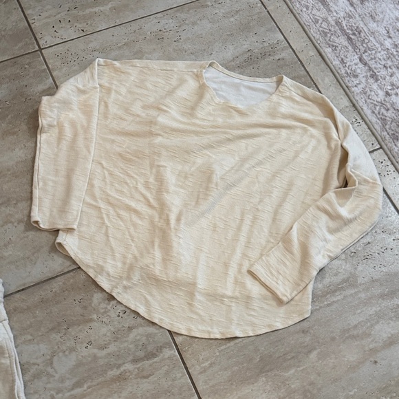 TRACK & FIELD Cream Lounge Set size medium - Picture 5 of 7